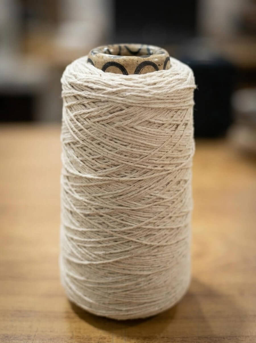 Cotton polyester carpet yarn manufactured by Abtex International Pakistan